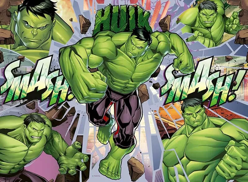 Puzzle slagalice za decu 100XXL delova Marvel Hero Hulk Ravensburger 12004119