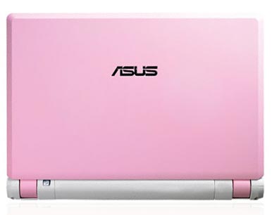 ASUS eee PC 4G Surf Pink - dodatni pogled