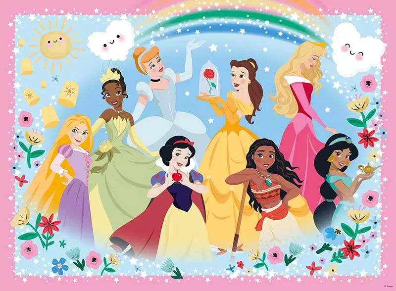 Puzzle slagalice Glitter 100XXL delova Disney Princess Ravensburger 13326