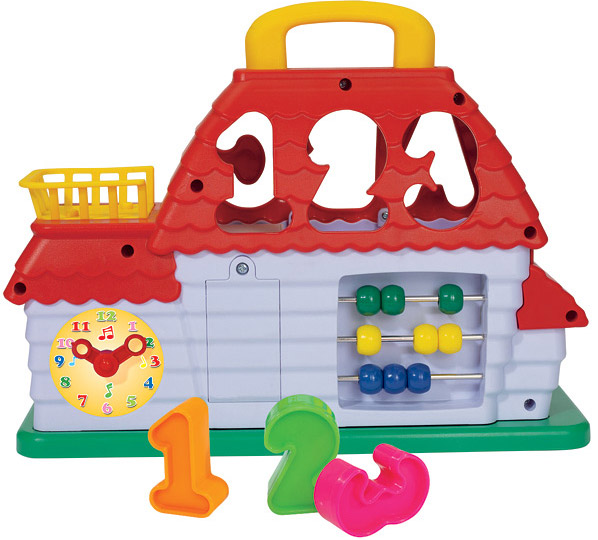 Zvučna kućica sa oblicima za ubacivanje - sorter  Simba Toys SB9524 - dodatni pogled