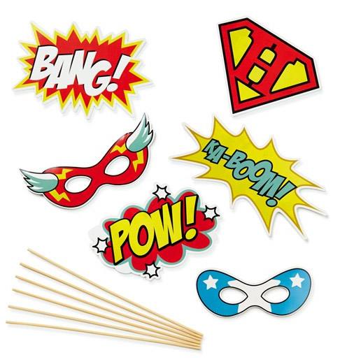 NPW Selfie Kit Superheroes Set za pravljenje selfija NP16406 - dodatni pogled