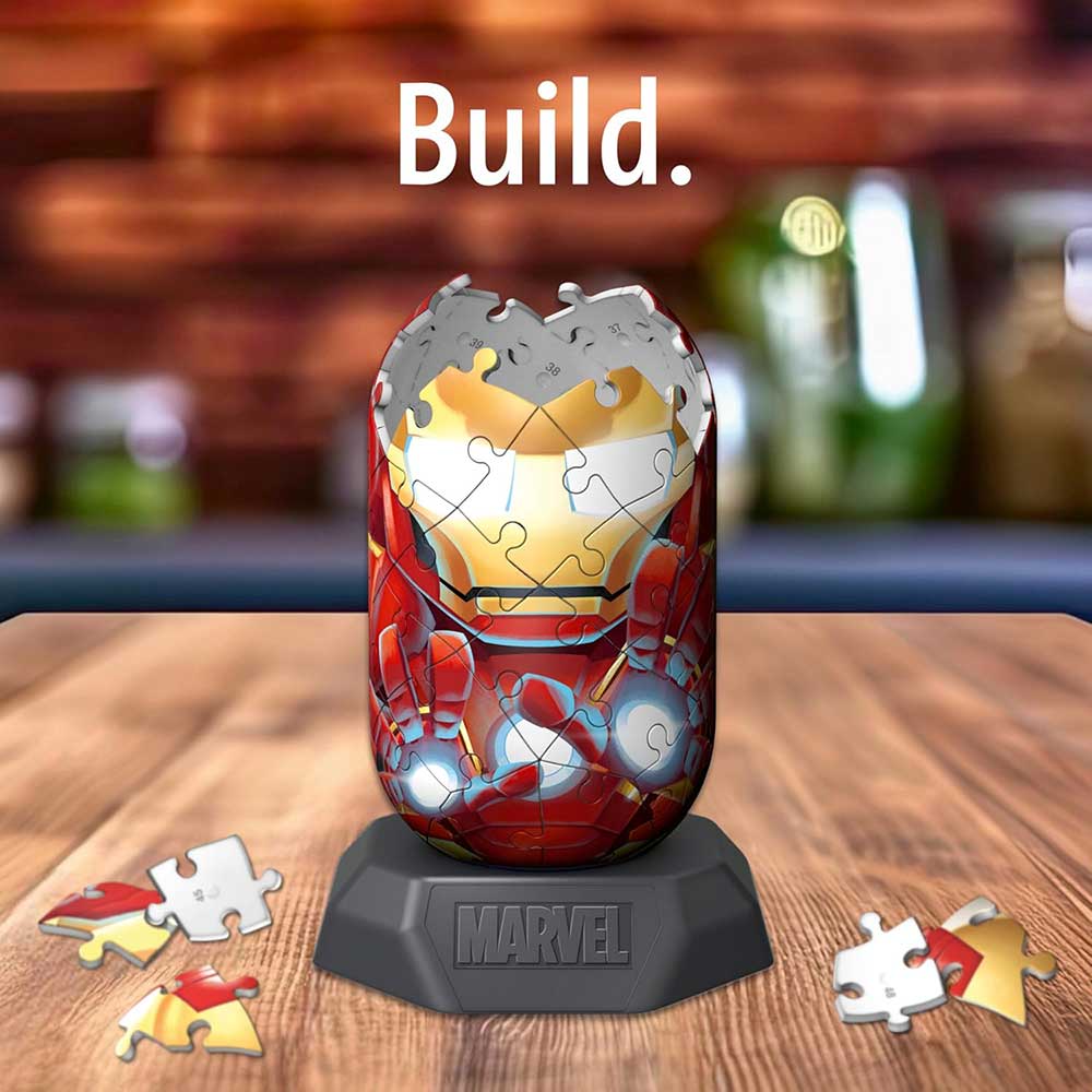 Hylkies MARVEL Iron Man 3D puzzle Ravensburger 12001157 - dodatni pogled