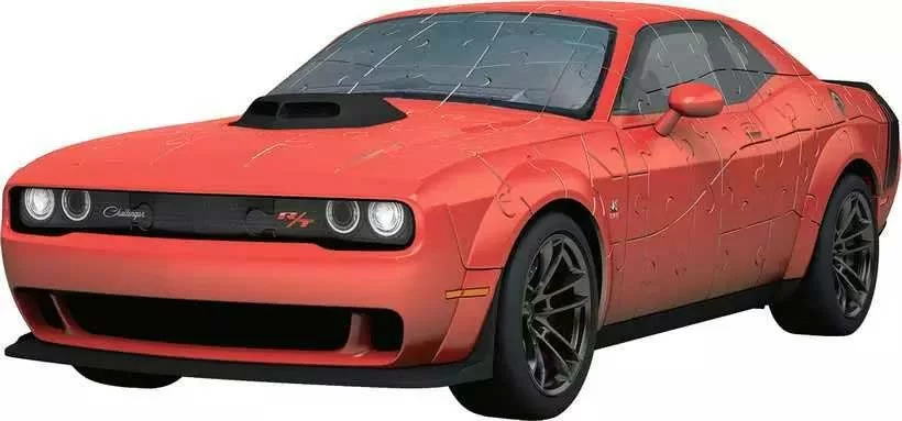 3D Puzzle Automobil Dodge Challenger R/T Scat Pack Widebody red Ravensburger