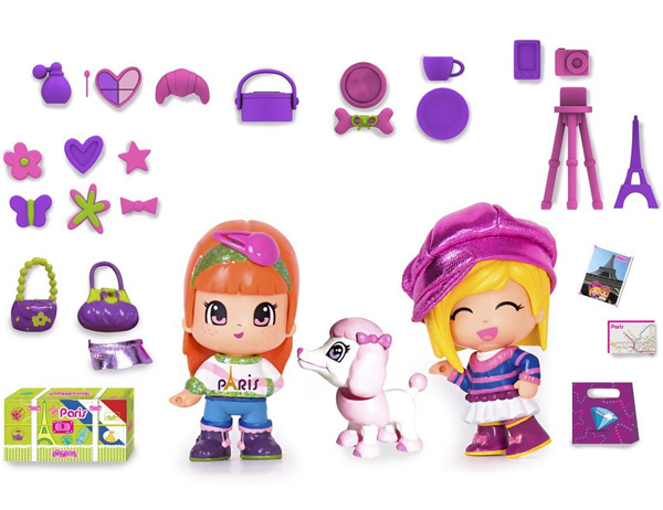 Pinypon lutkice na putovanju u Pariz FMZ7350 - dodatni pogled