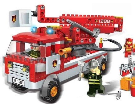 Kocke Vatrogasci BanBao 8302 BB 726126 24518 - dodatni pogled