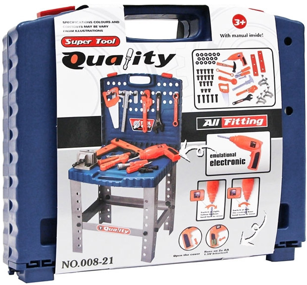 Dečija radionica Sklopivi sto sa alatom Quality 537692 25103 - dodatni pogled