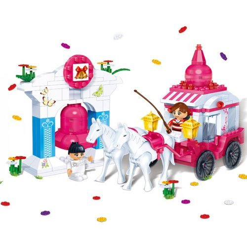 BanBao kocke Svadbena kočija 6107 - dodatni pogled