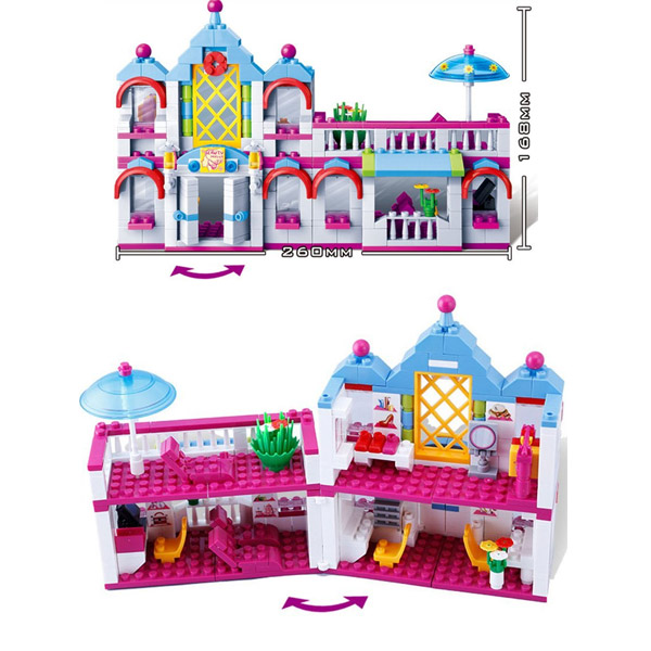 BanBao kocke ženski kozmetički salon 6111 - dodatni pogled