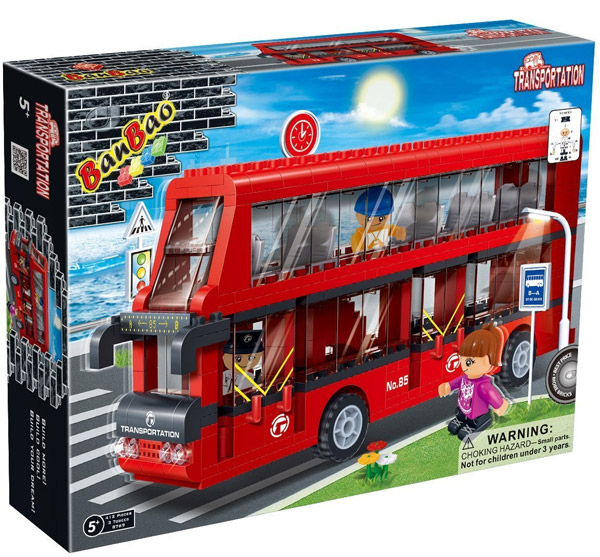 BanBao kockice Dvospratni autobus 8769 - dodatni pogled