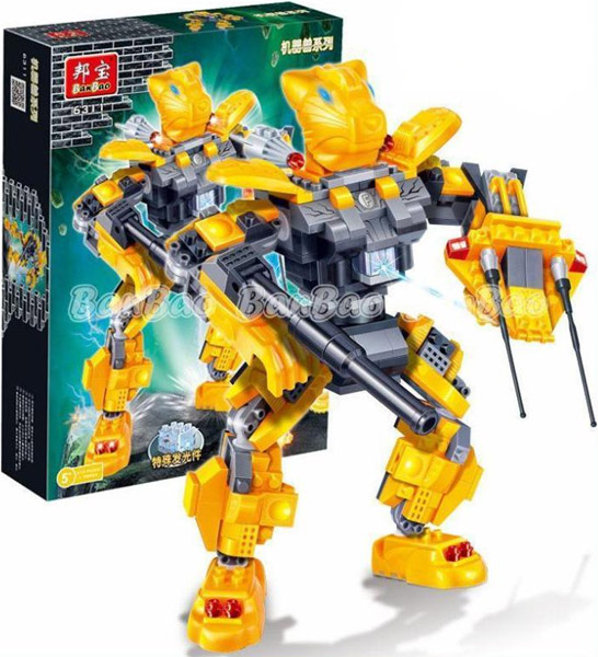 BanBao kockice Robot Tigar Helios 6311 - dodatni pogled