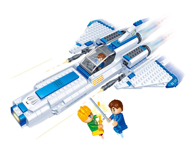 BanBao kockice Svemirski brod 6406 - dodatni pogled