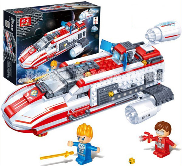 BanBao kockice Svemirska borbena letelica 6407 - dodatni pogled