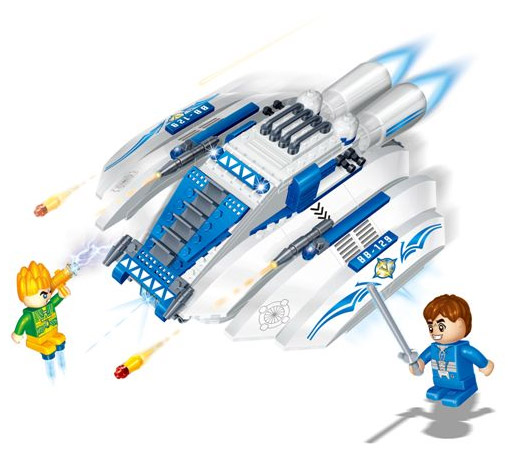 BanBao kockice Svemirska borbena letelica 6408 - dodatni pogled