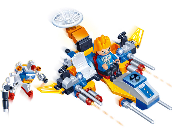 BanBao kockice Svemirska borbena letelica 6413 - dodatni pogled