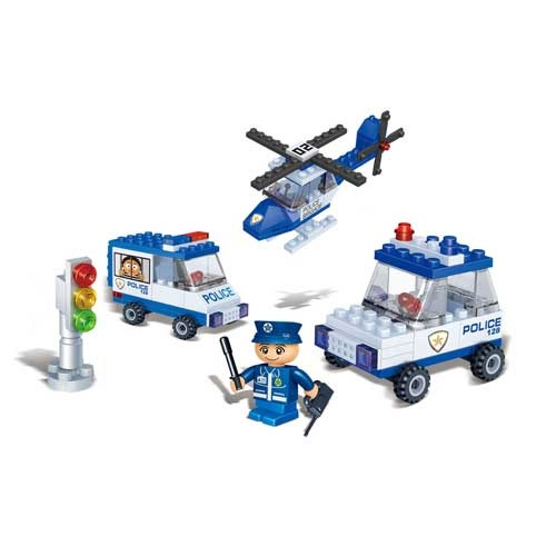 BanBao kockice Policija Mini 8128 - dodatni pogled