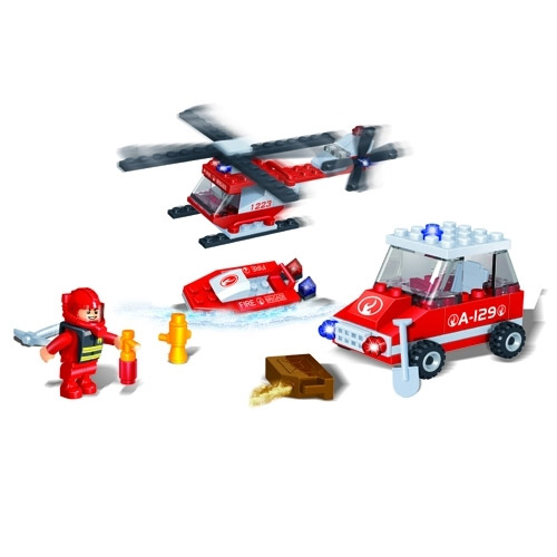 BanBao kockice Vatrogasci 8129 - dodatni pogled