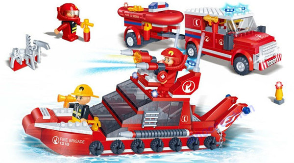 BanBao kocke Vatrogasci 8312 - dodatni pogled