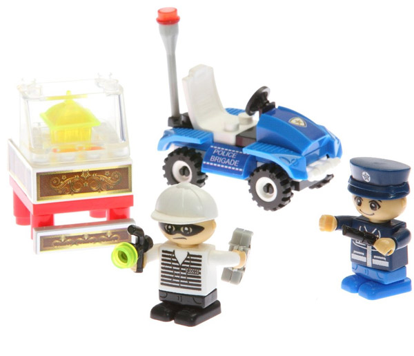 BanBao kocke Policajac i kradljivac 8347 - dodatni pogled