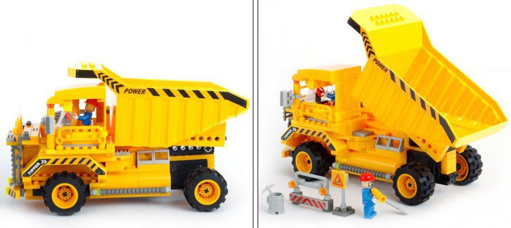 BanBao kocke Kamion kiper 8520 - dodatni pogled