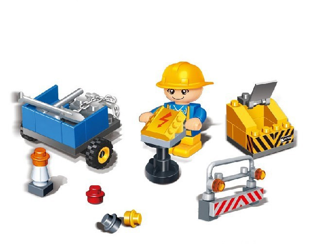 BanBao kocke Građevinarstvo 8528 - dodatni pogled