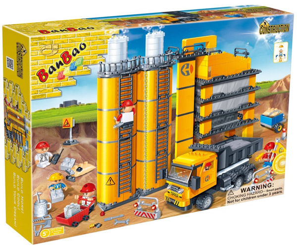 BanBao kocke Građevinska baza 8532 - dodatni pogled