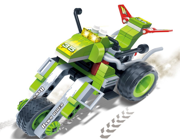 BanBao kocke Motor na potez 8615 - dodatni pogled