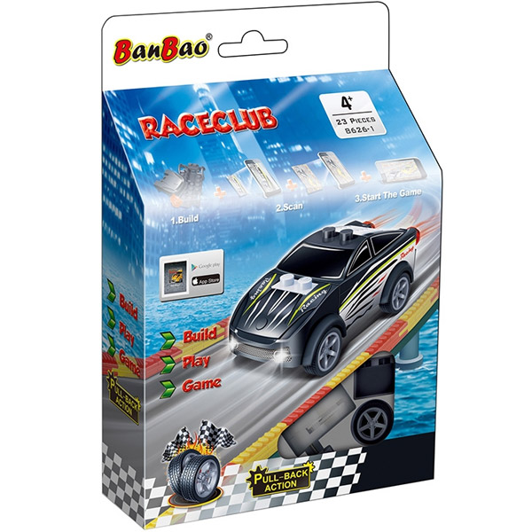 BanBao kocke Autić na potez Raceclub Black Widow 8626-1 - dodatni pogled