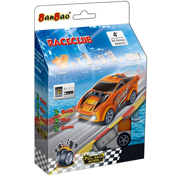 BanBao kocke Autić na potez Raceclub Mimik 8626-3 - dodatni pogled