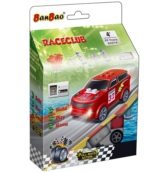 BanBao kocke Autić na potez Raceclub Robster 8627-4 - dodatni pogled