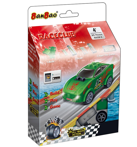 BanBao kocke Autić na potez Raceclub Joy 8628-2 - dodatni pogled