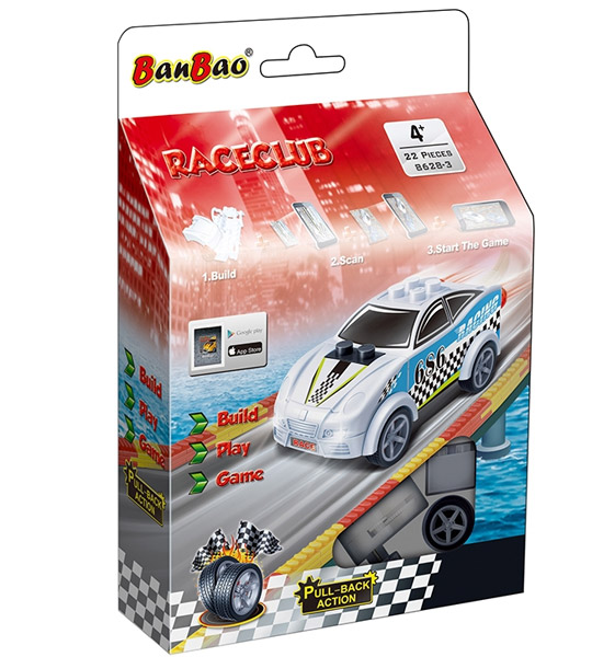 BanBao kocke Autić na potez Raceclub Blizzard 8628-3 - dodatni pogled