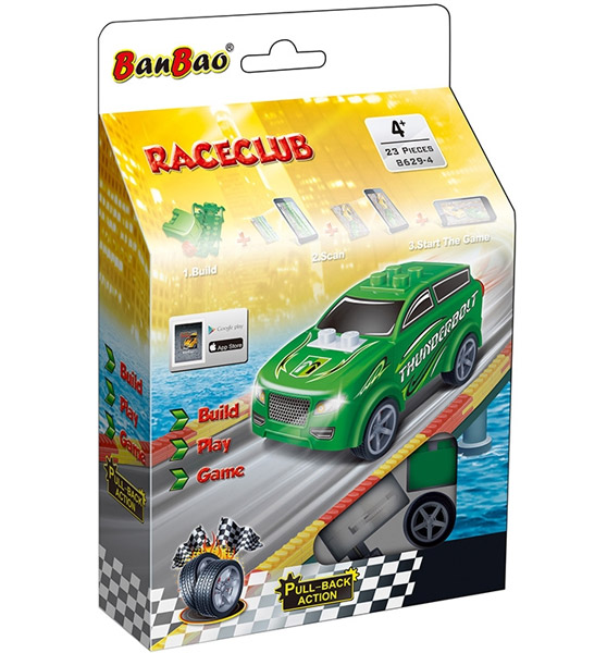BanBao kocke Autić na potez Raceclub Spiker 8629-4 - dodatni pogled