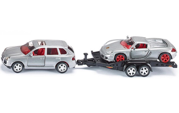 Siku Automobil Porsche Cayenne sa prikolicom 2544 - dodatni pogled