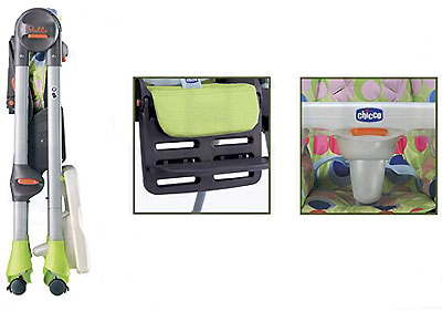 Chicco stolica za hranjenje POLLY DOUBLE - 6380366 - dodatni pogled