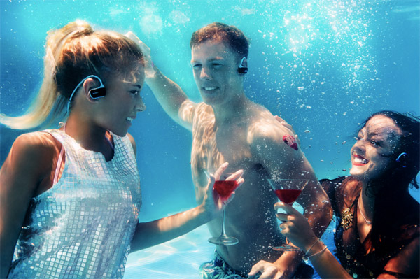 MP3 Player Sony NWZW273SL.CEW Vodootporan - dodatni pogled