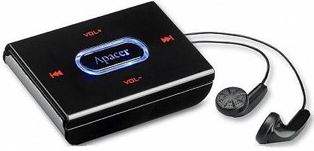 Apacer AU120 - mp3 player - 4 GB - dodatni pogled
