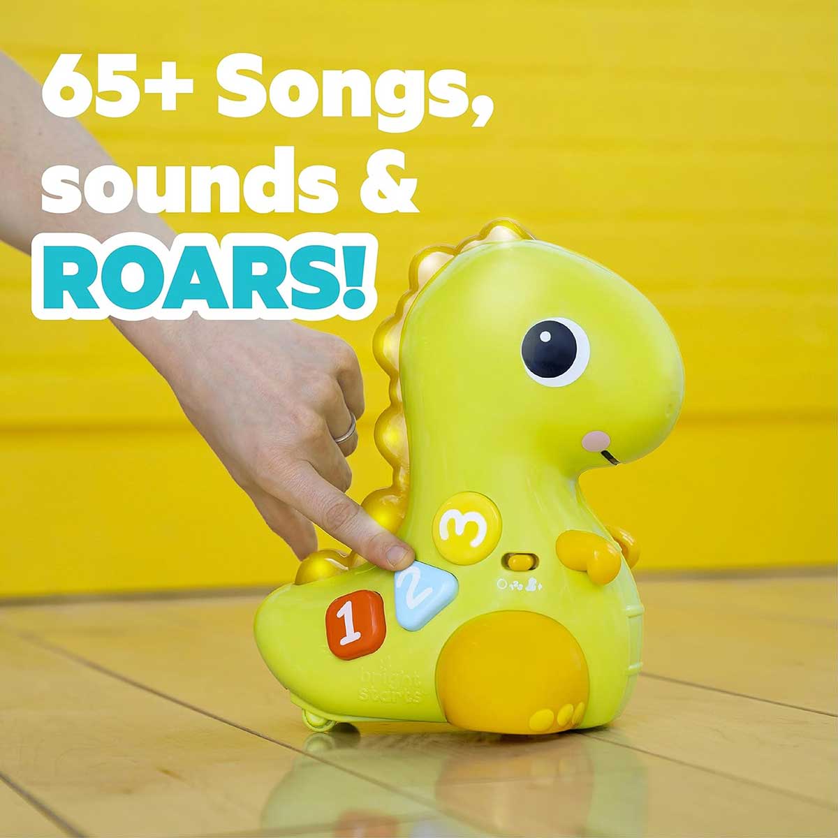 Bright Starts™ Muzička igračka za bebe Go n Glow Dino 12506 - dodatni pogled