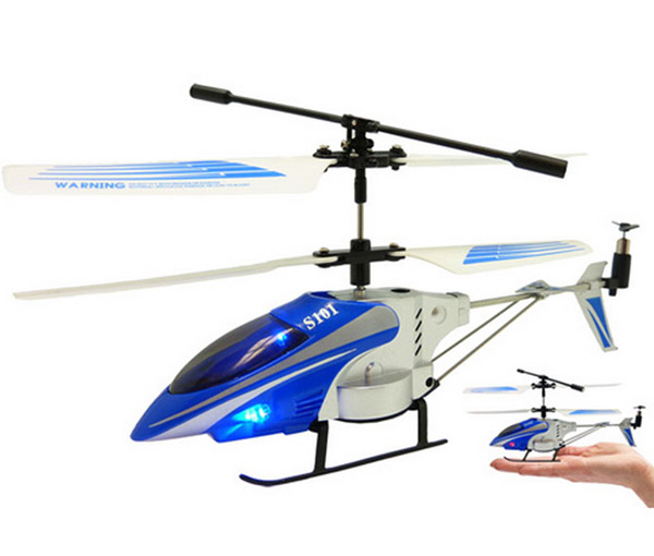 Mini helikopter na daljinsko upravljanje Syma S101 plavi - dodatni pogled