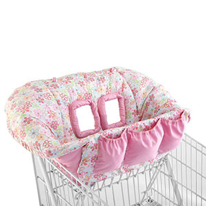 Bright Starts Navlaka za bebi stolice i šoping kolica Ružičasti cvetovi - dodatni pogled