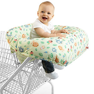 Bright Starts Navlaka za bebi stolice i šoping kolica Slonovi i lavovi - dodatni pogled