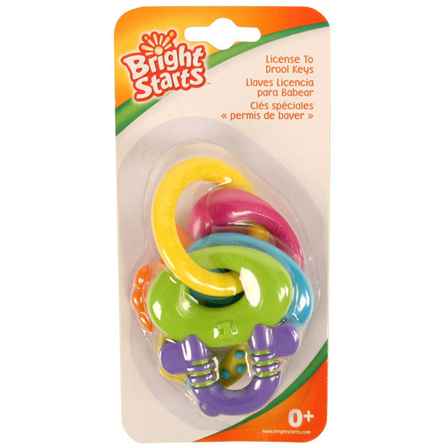 Bright Starts Glodalica za zubiće - Dečacima dozvoljeno žvakanje - dodatni pogled