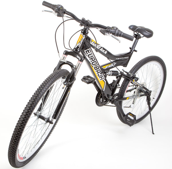 Bicikl 26-18 Good Luck crni - dodatni pogled