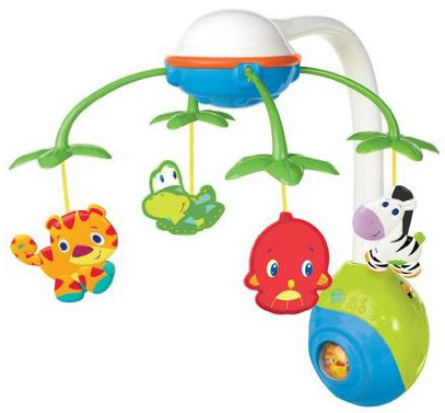 Bright Starts Muzička vrteška Safari - dodatni pogled