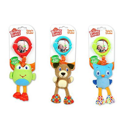 Bright Starts Bebi igračka na povlačenje - Razmrdani drugari - dodatni pogled