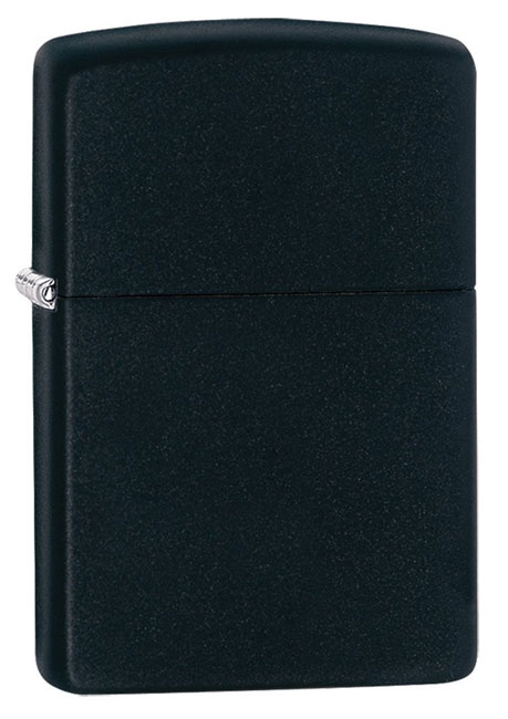 Zippo upaljač Classic Matte Black 218 - dodatni pogled