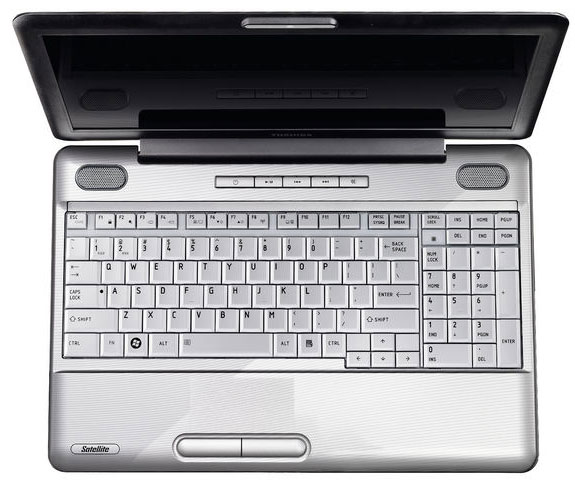 Toshiba Satellite Laptop L500-1EV - dodatni pogled