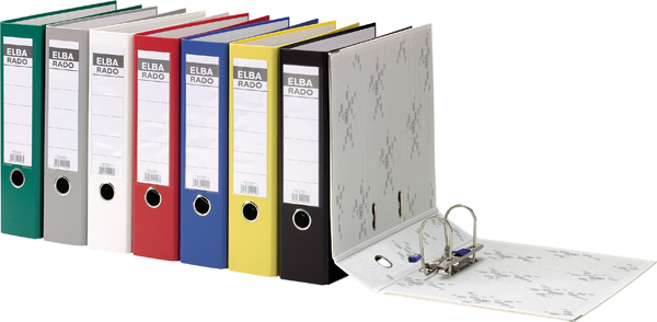 Registrator ELBA brilliant 80 mm A4 crna 20 komada 04RG12B - dodatni pogled