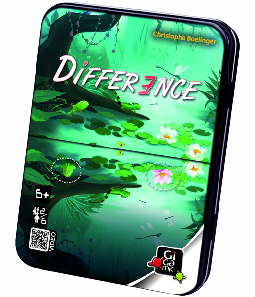 Društvena igra Uoči razlike Difference Gigamic - dodatni pogled