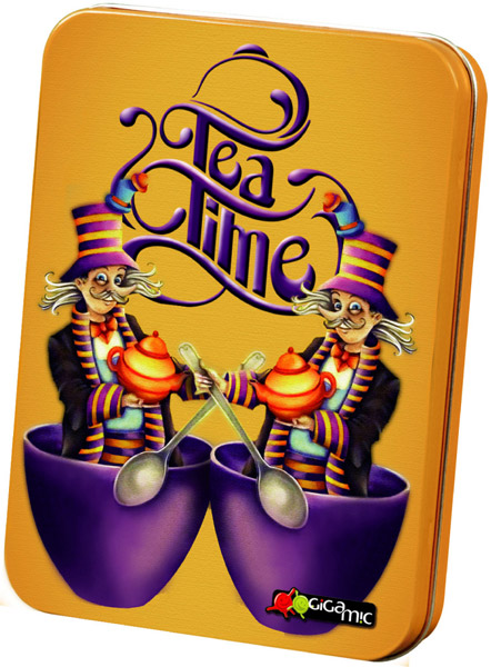 Društvena igra Alisa u zemlji čuda - vreme za čaj Gigamic Tea Time - dodatni pogled