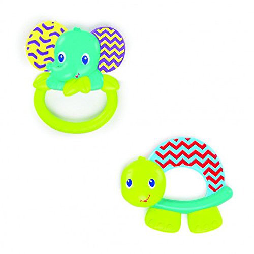 Bright Starts Fleksibilna glodalica za zubiće Slonče / Kornjača - dodatni pogled